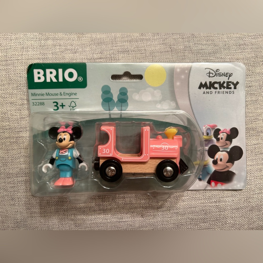 BNIB Disney Minnie Mouse & Engine Toy